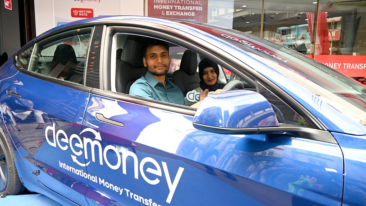 From Bangladesh to Bangkok Dreams: Tesla Giveaway Winner Atikur's Journey Fueled by Family and DeeMoney
