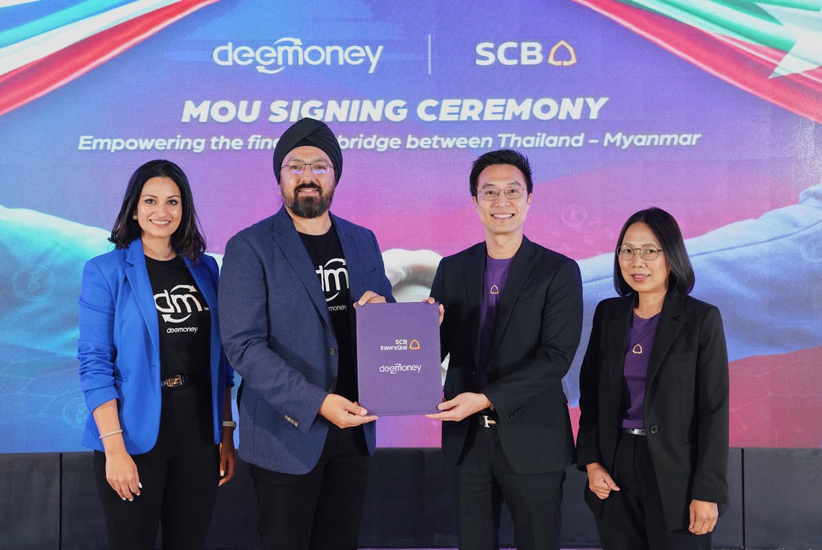 DeeMoney partners with SCB to facilitate secure cross-border money transfers, expanding access to the Myanmar market
