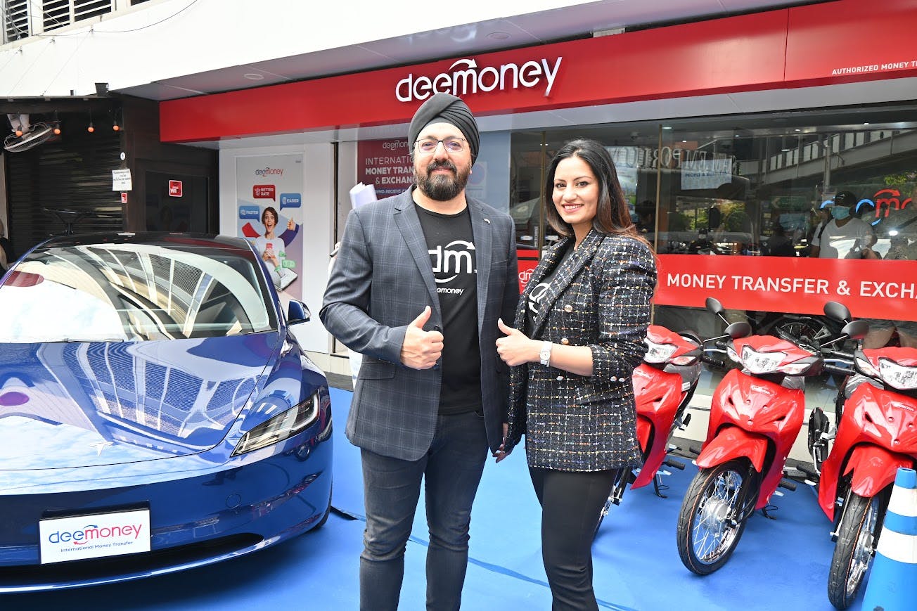 DeeMoney Gives Away Tesla Model 3 and Over 3.5 Million Baht in Prizes!
