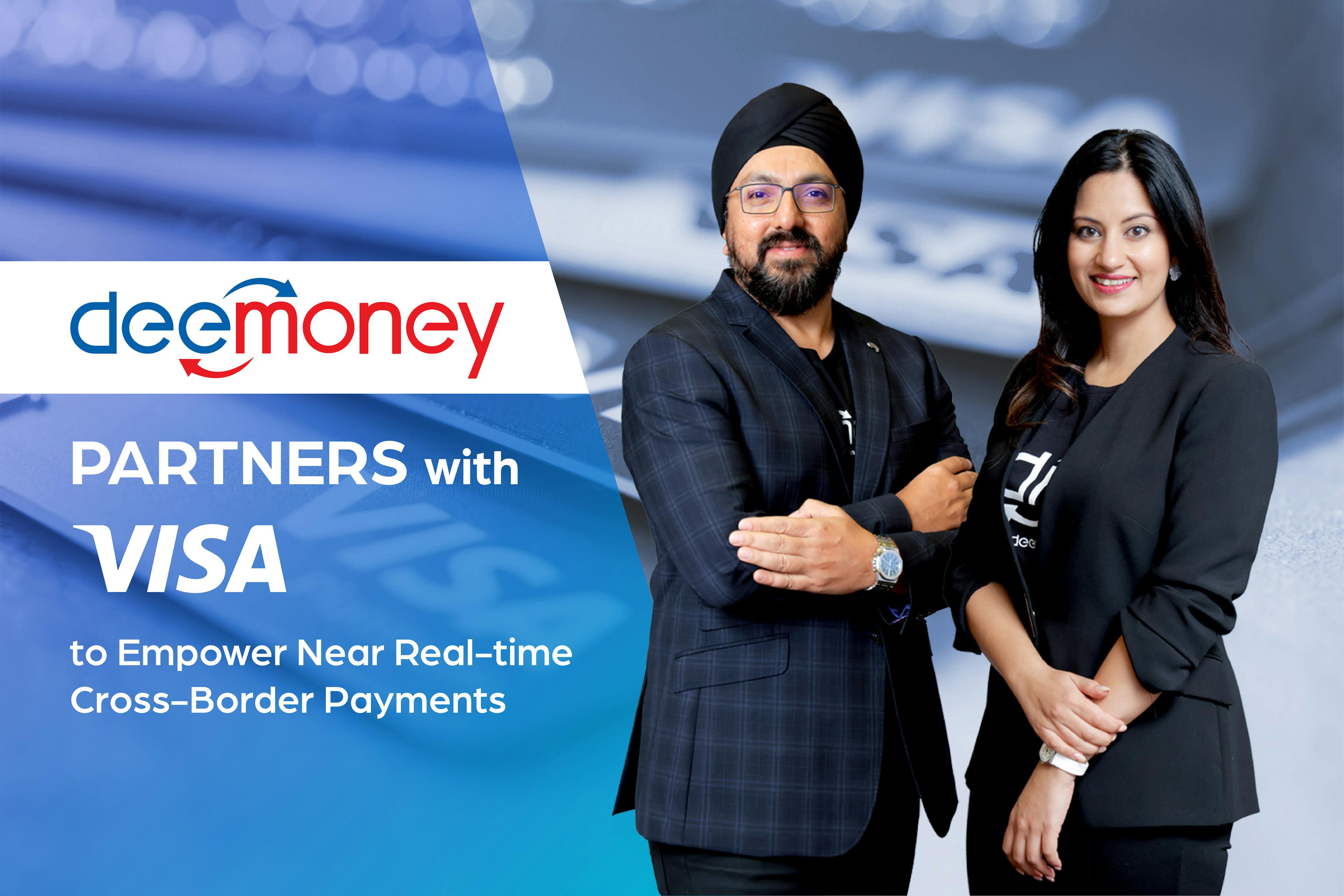 DeeMoney Pairs Up with Visa to Empower Near Real-time  Cross-Border Payment 
